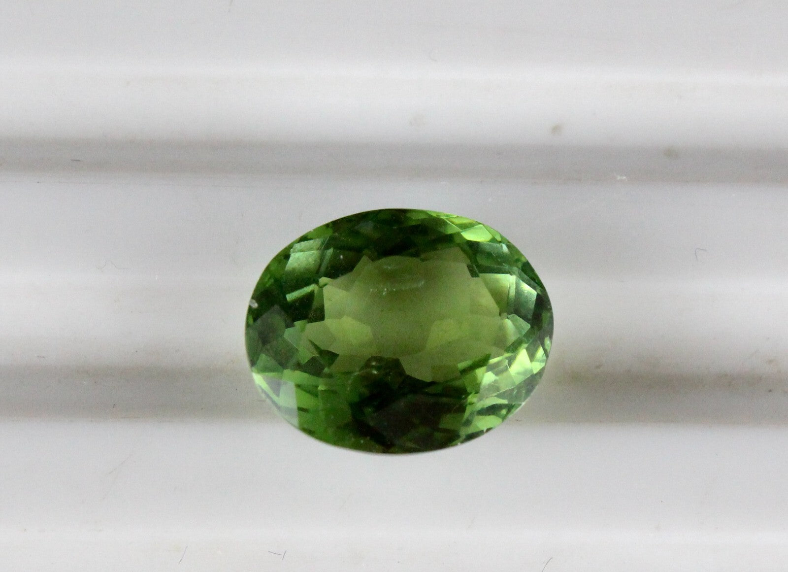 Certified Natural Green Chrome Tourmaline 7.31 Ct Oval Gemstone Ring Pendant