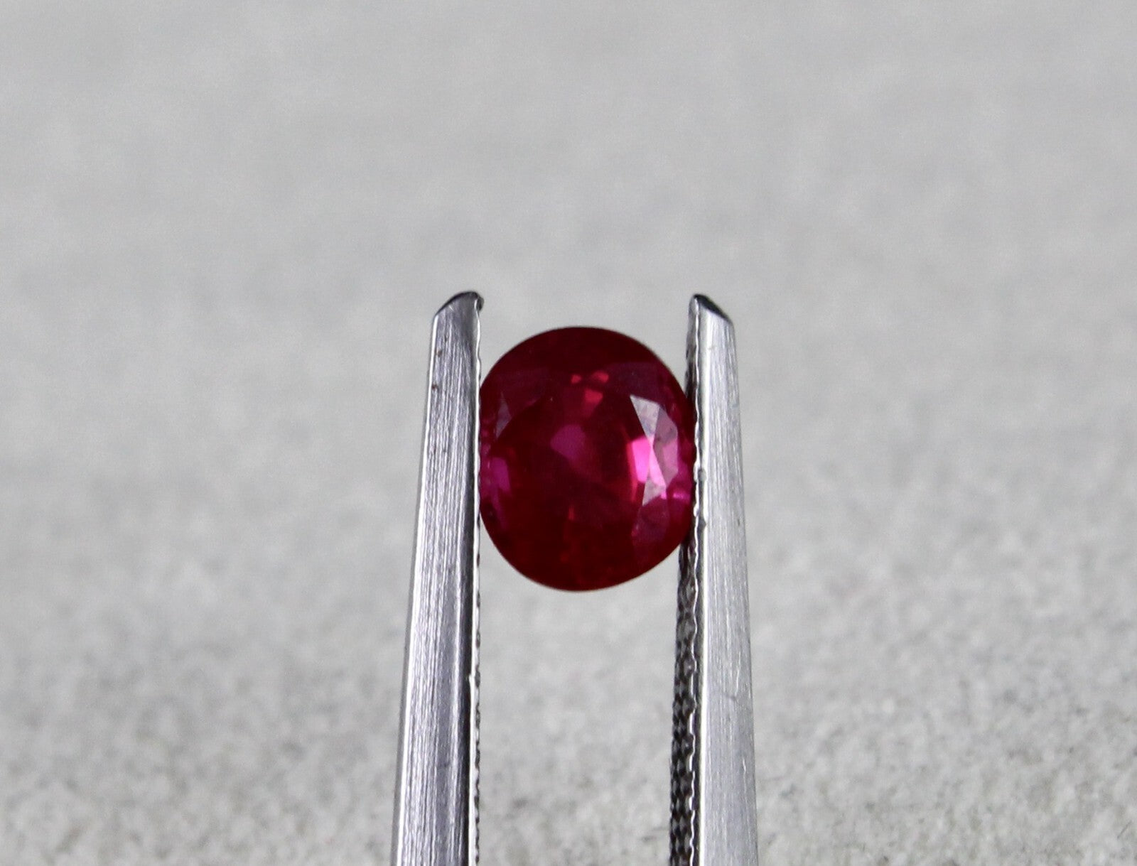 Certified Natural Ruby Oval Cut 2.12 Ct Burmese Red Gemstone Pair Earring Design