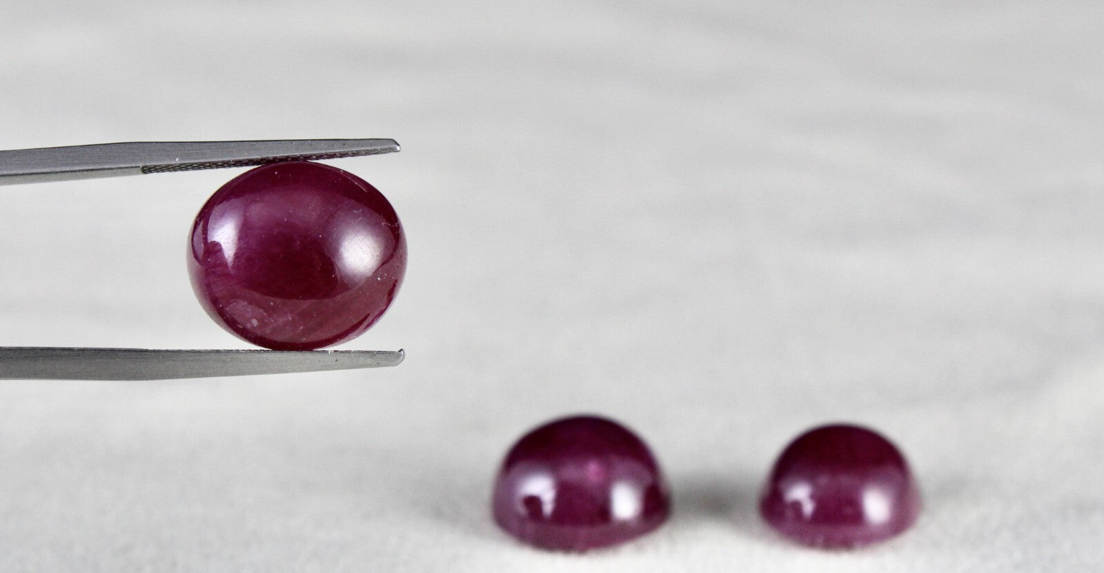 Certified Natural Ruby Oval Cabochon 59.77ct Gemstone Ring Pendant Earring