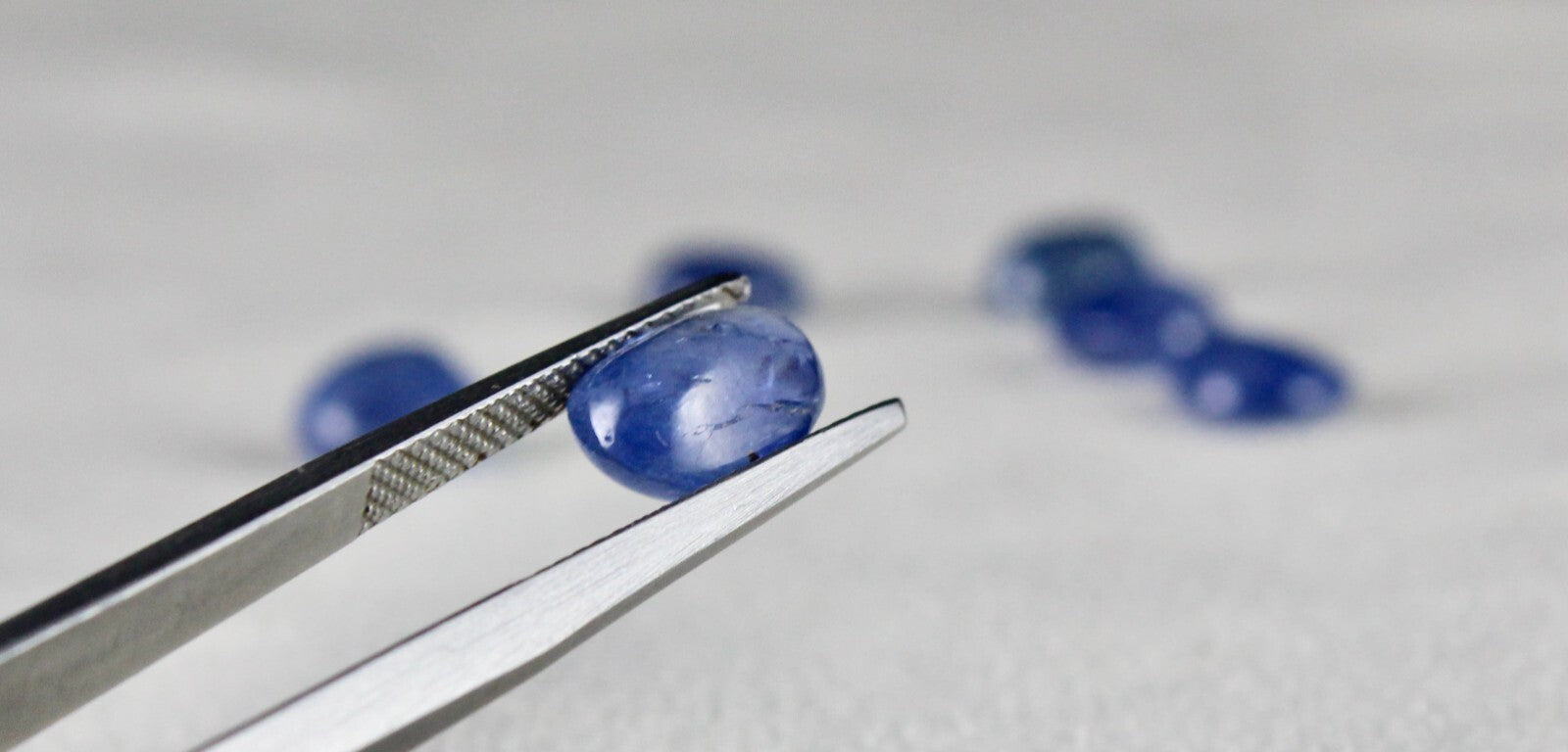 Certified Natural Burmese Blue Sapphire Pair 21.30ct Oval Cabochon For Earrings