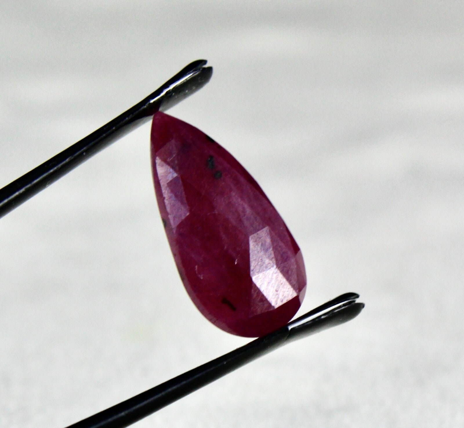Certified Natural Ruby Pear Cut Set 69.58ct 11 Pcs Untreated Gemstone Designing