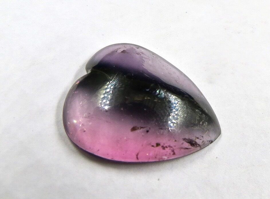 Natural Multi Tourmaline Heart Cabochon 28X25mm 25.35 Ct Loose Gemstone Pendant