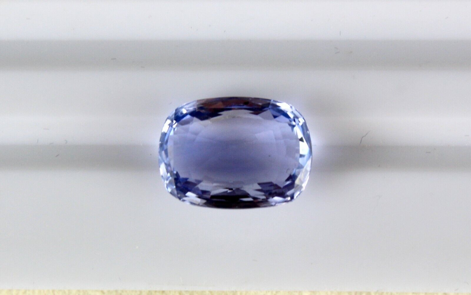 TOP NATURAL UNHEATED CEYLON BLUE SAPPHIRE CUSHION CUT 8.64 CARATS GEMSTONE RING