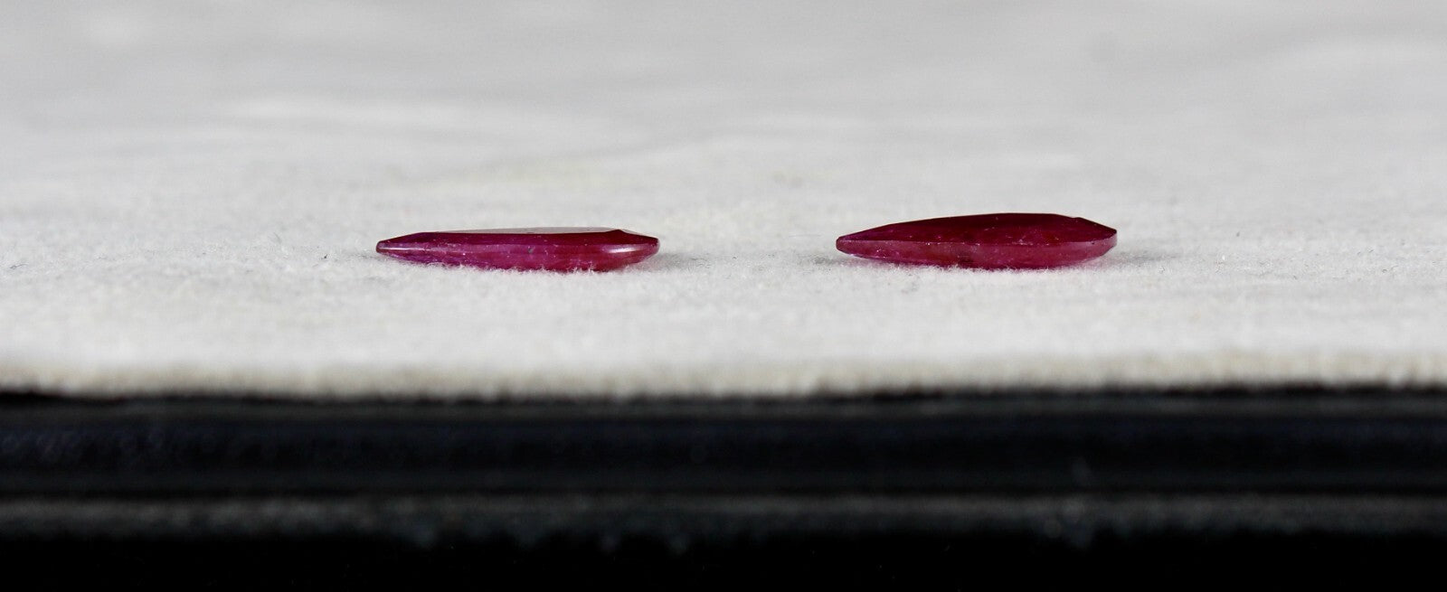 Natural Ruby Pear Cut 5.16 Ct Mozambique Noheat Gemstone Pair Earrings Certified