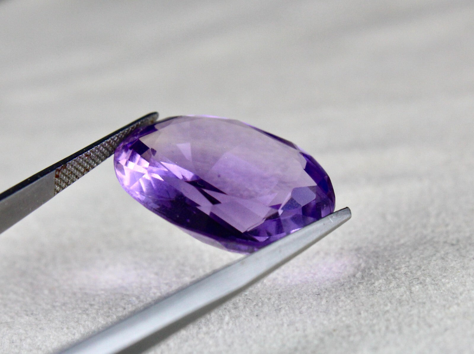 Natural Amethyst Oval Cut 24x20mm 28.10 Ct Gemstone Pendant Ring Design