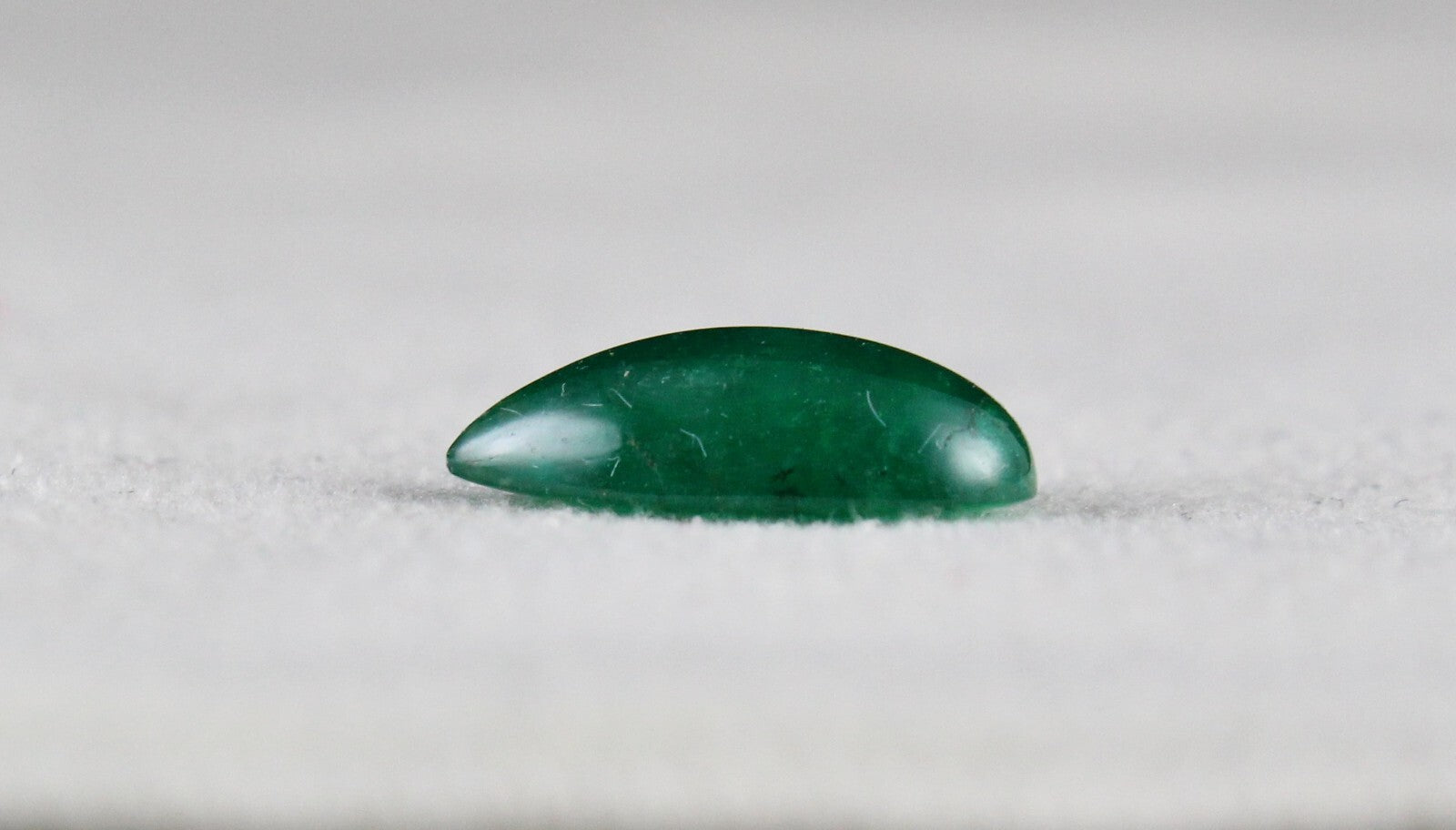 Natural Zambian Emerald Pear Cabochon 2.29 Ct Loose Gemstone For Ring Pendant