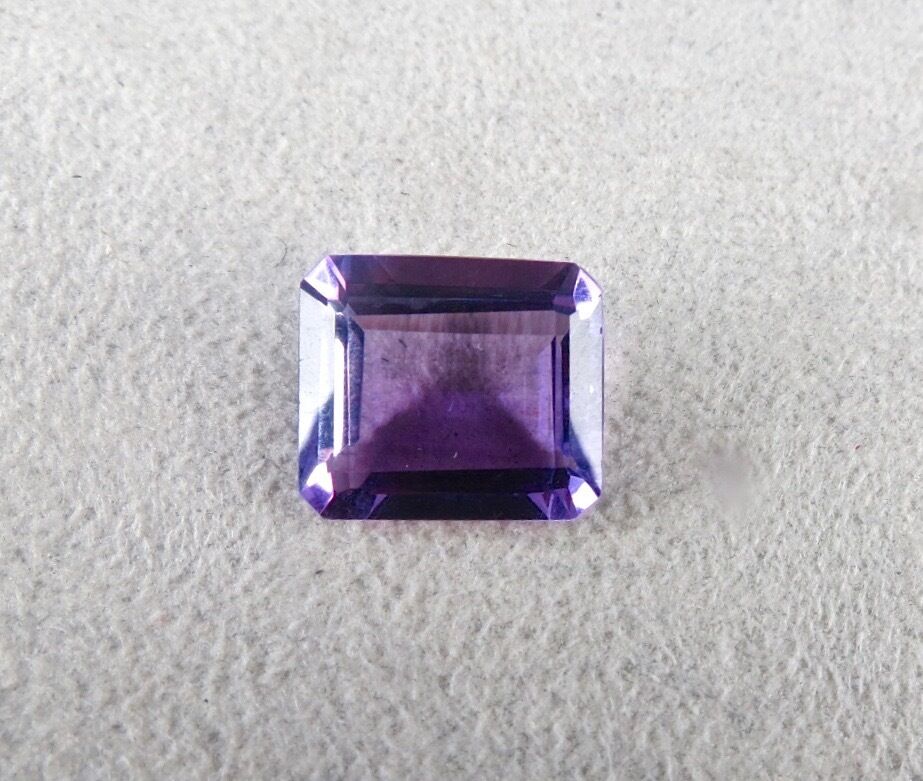 18X16 MM NATURAL PURPLE AMETHYST OCTAGON CUT 17.84 CTS GEMSTONE FOR PENDANT RING