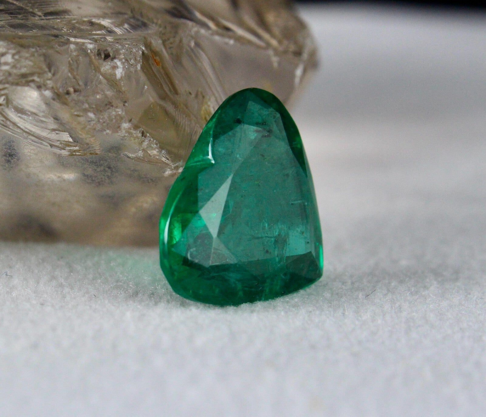 Certified Natural Emerald Heart Cut 14ct 16x19mm Loose Gemstone Ring Pendant