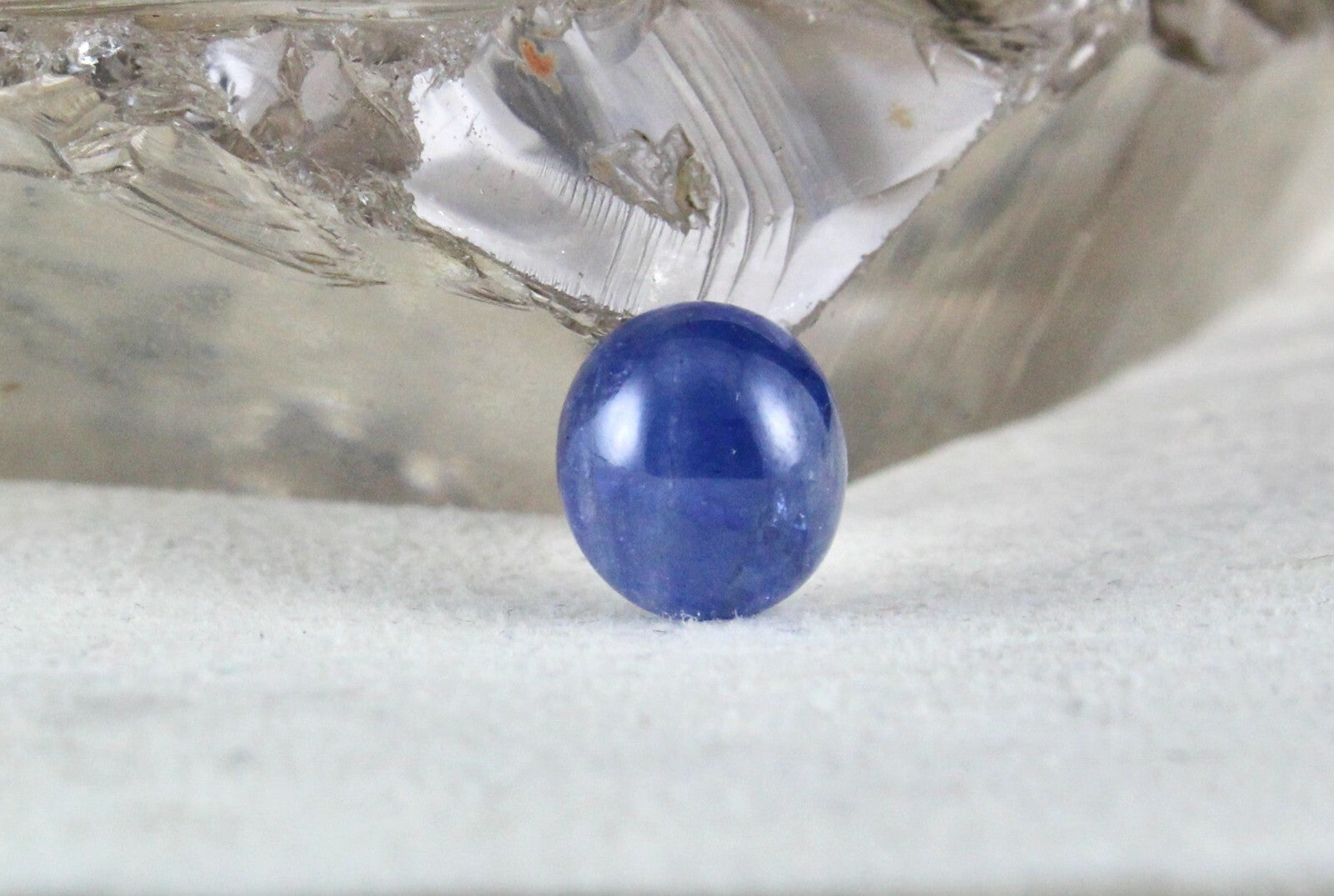 Certified Natural Blue Sapphire 7.11 Ct Oval Cabochon Gem Ring Pendant Silver