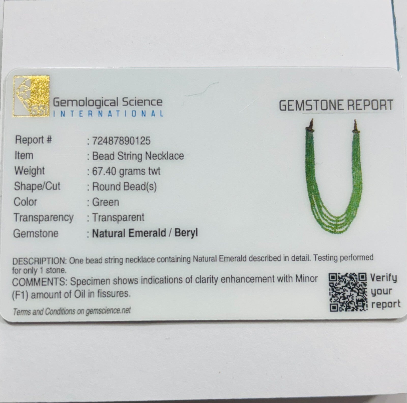 Certified Antique Colombian Emerald 315 Ct Beads Round Gemstone Necklace