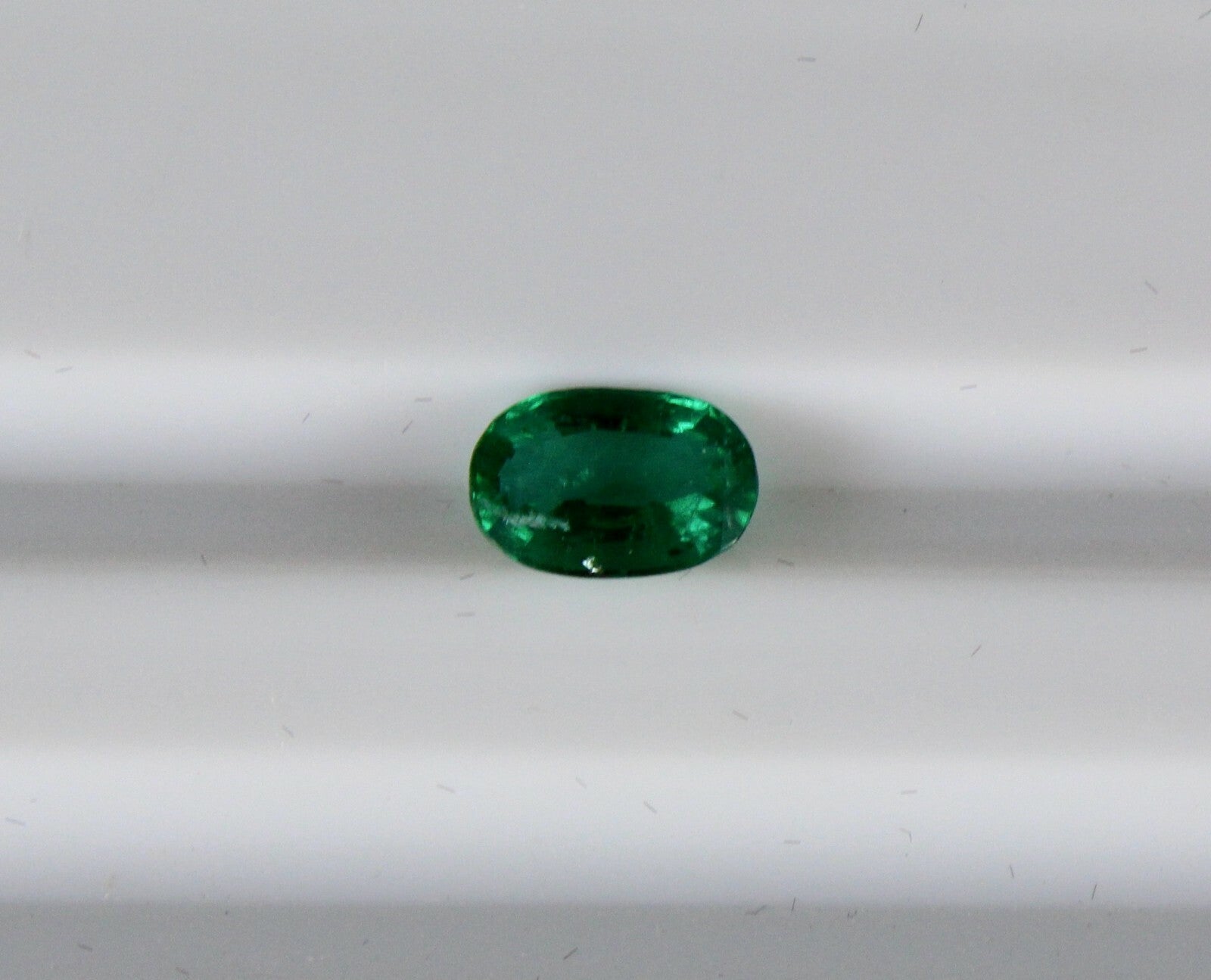Certified 7x5 Mm Oval Emerald 0.66 Ct Zambian Untreated Gemstone Ring, Pendant