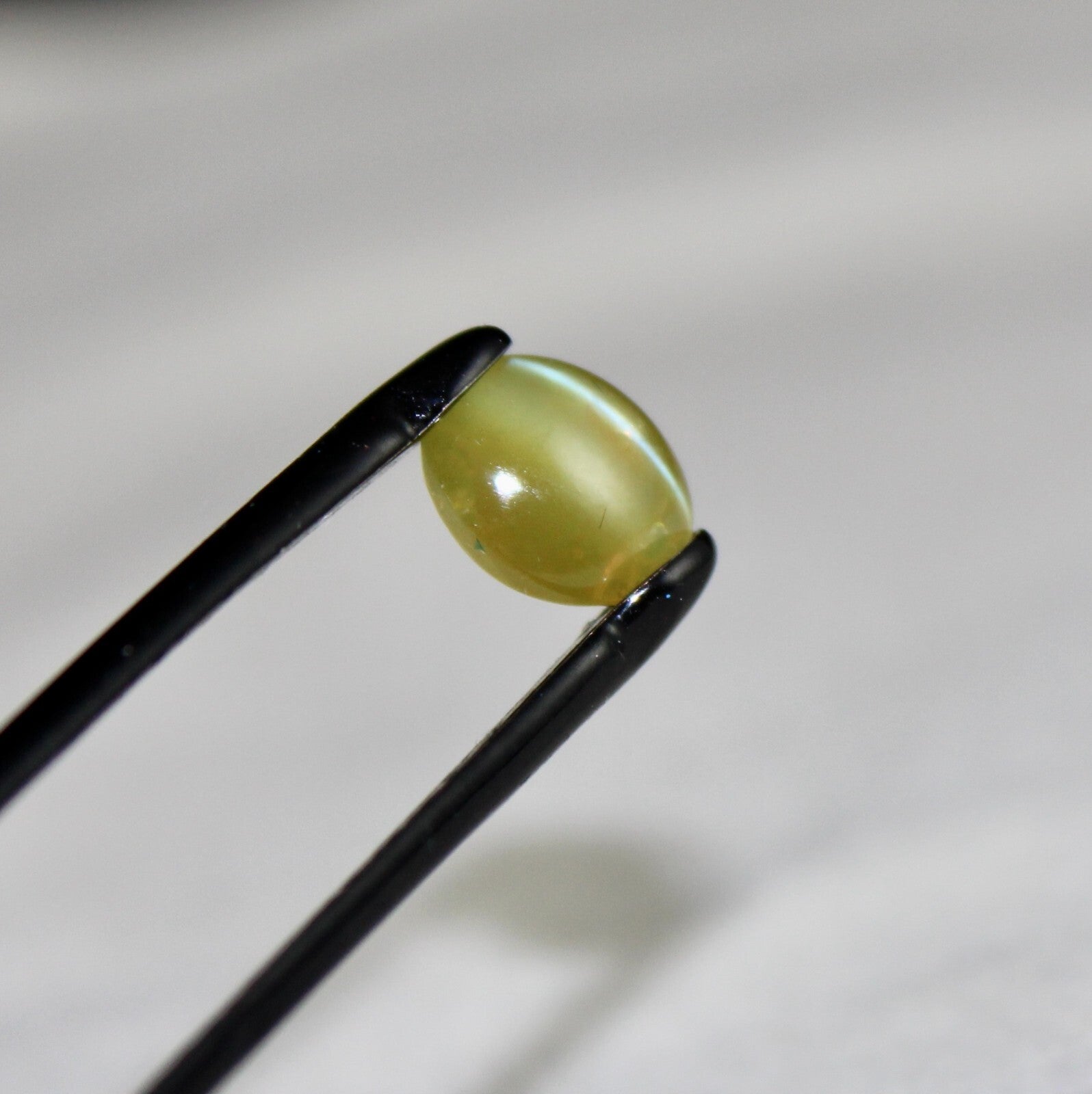 Certified Natural Chrysoberyl Cat's Eye Cabochon 2.51 Ct Gem For Ring Pendant