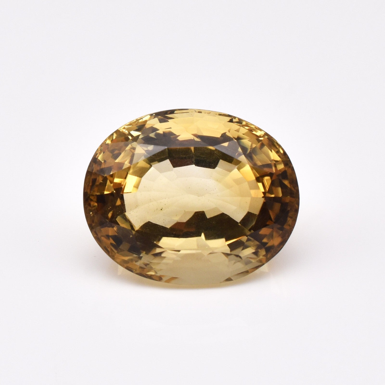 Certified Fine Natural Yellow Citrine 113.33ct Oval Gemstone Pendant Design