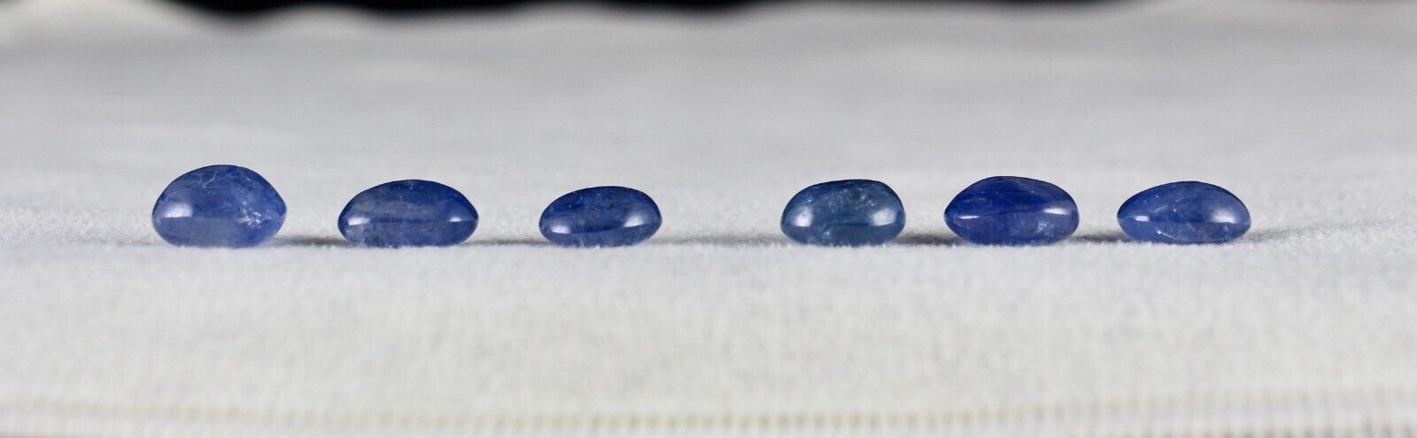 NATURAL BURMESE BLUE SAPPHIRE 21.30 CTS OVAL CABOCHON GEMSTONE PAIR FOR EARRING