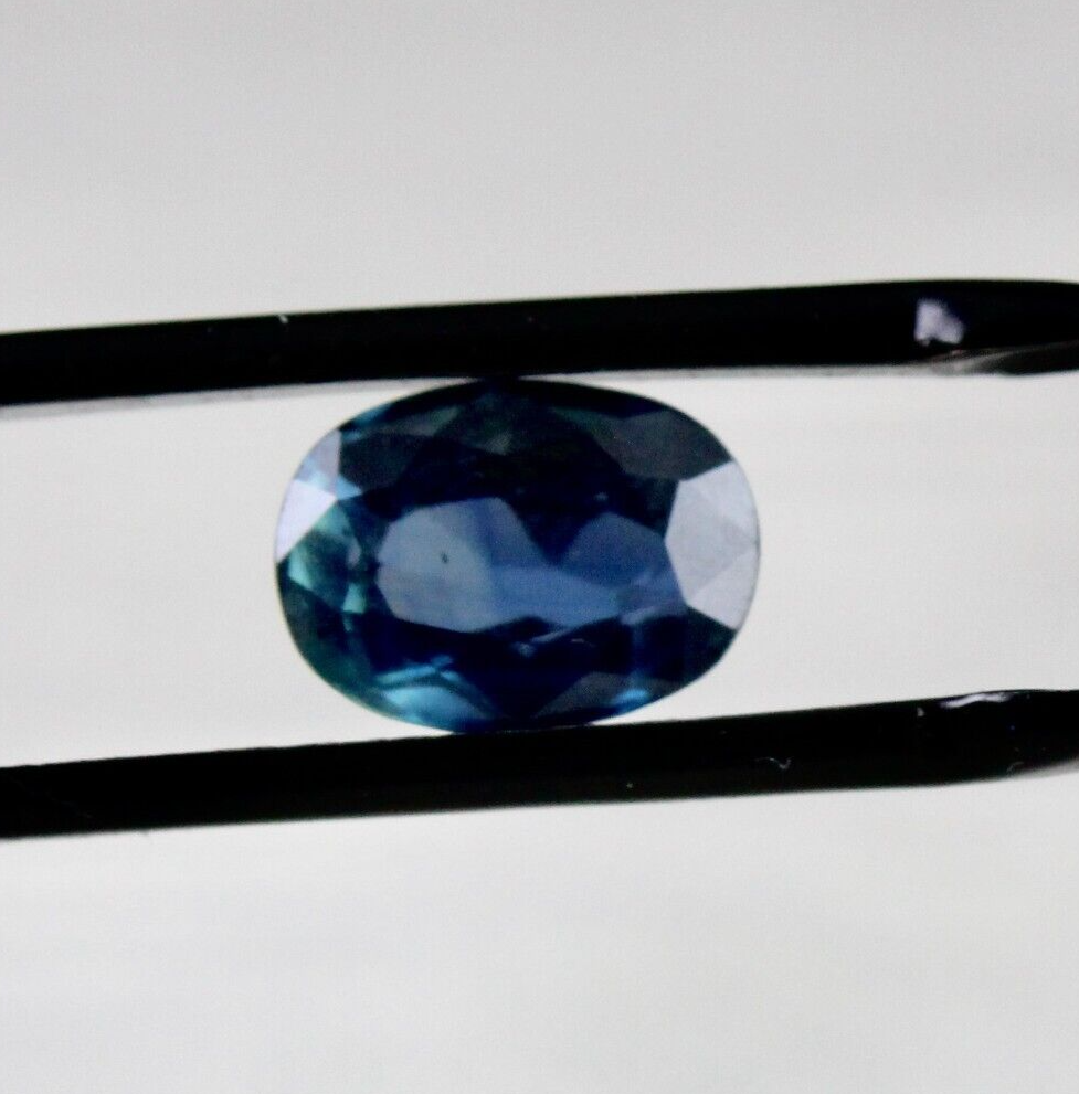 Certified Natural Blue Sapphire 3.66 Ct Oval Gemstone Ring Pendant Loose Stone
