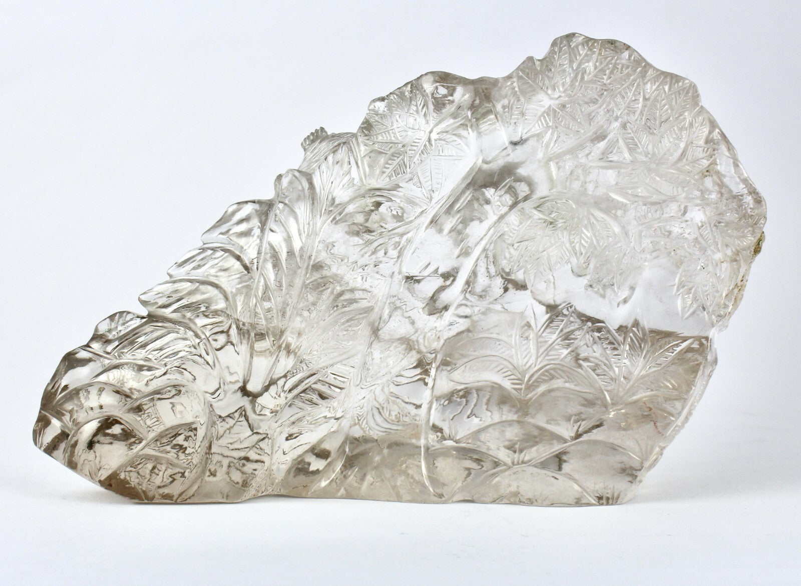 Certified Natural Rock Crystal Lord Radha Krishna 12785 Ct Gem Home Decor