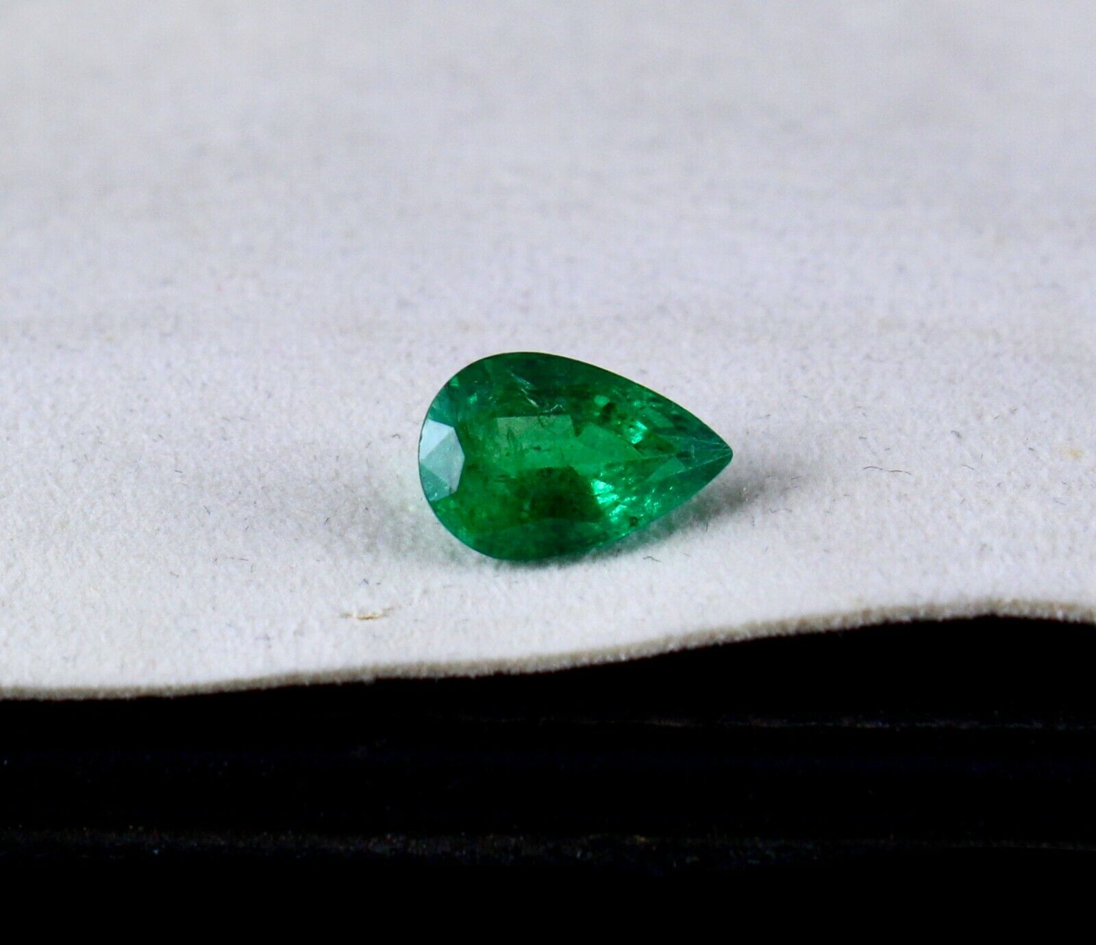 GTL CERTIFIED 11X7MM NATURAL EMERALD PEAR CUT 2.64 CTS GEMSTONE FOR RING PENDANT