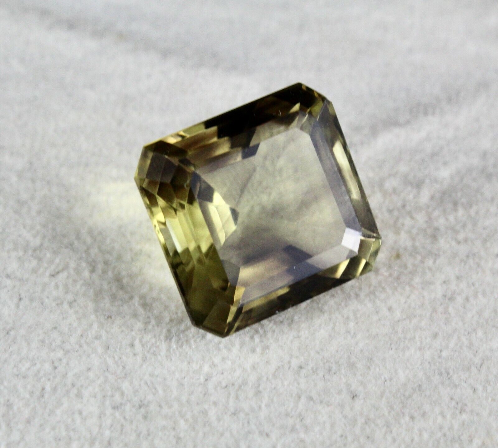 Natural Lemon Quartz Square Cut 17 x 18 mm 26.42 Cts Big Loose Gemstone Pendant