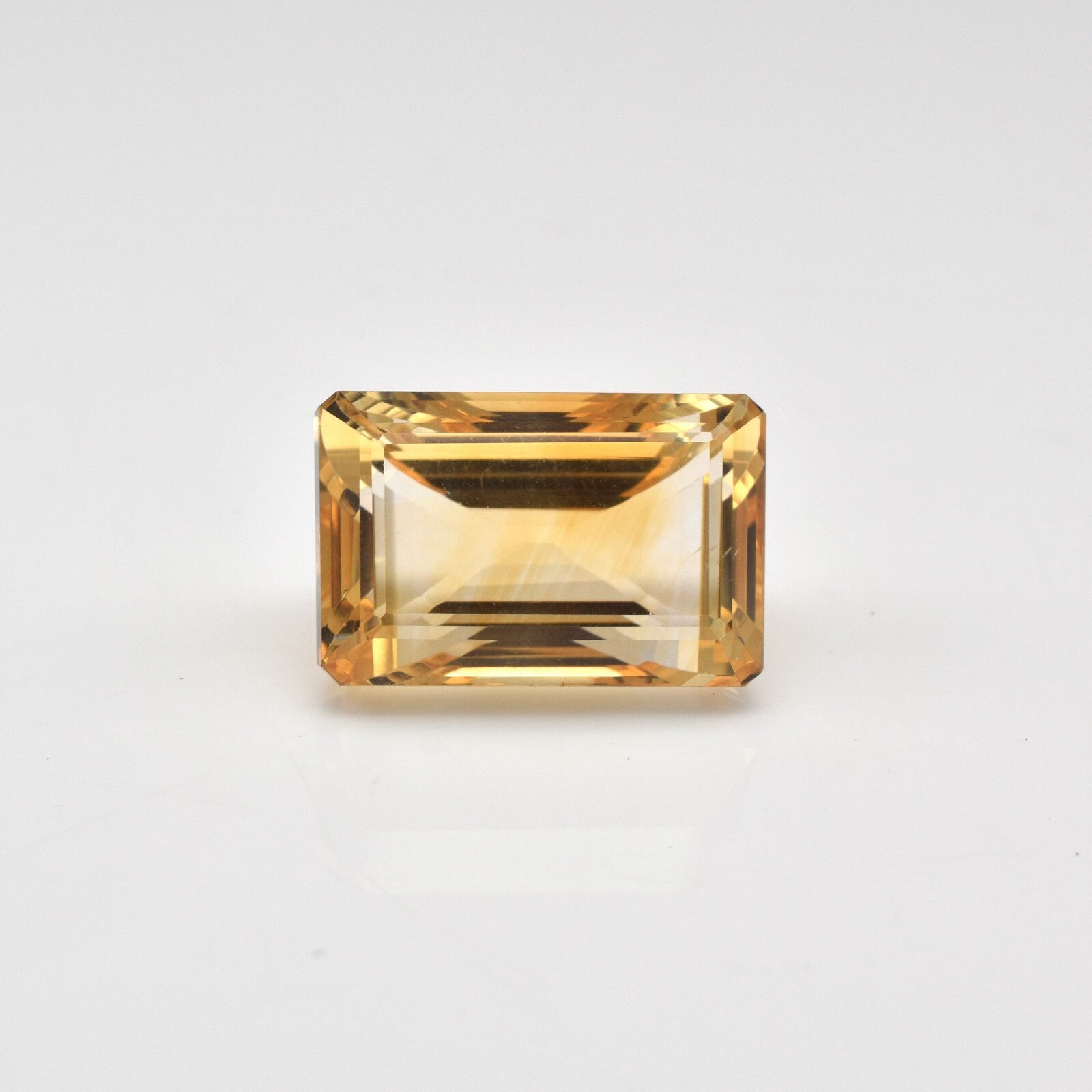 Natural Citrine Golden Topaz 22x14mm Octagon Cut 33.70ct Loose Gemstone Pendant