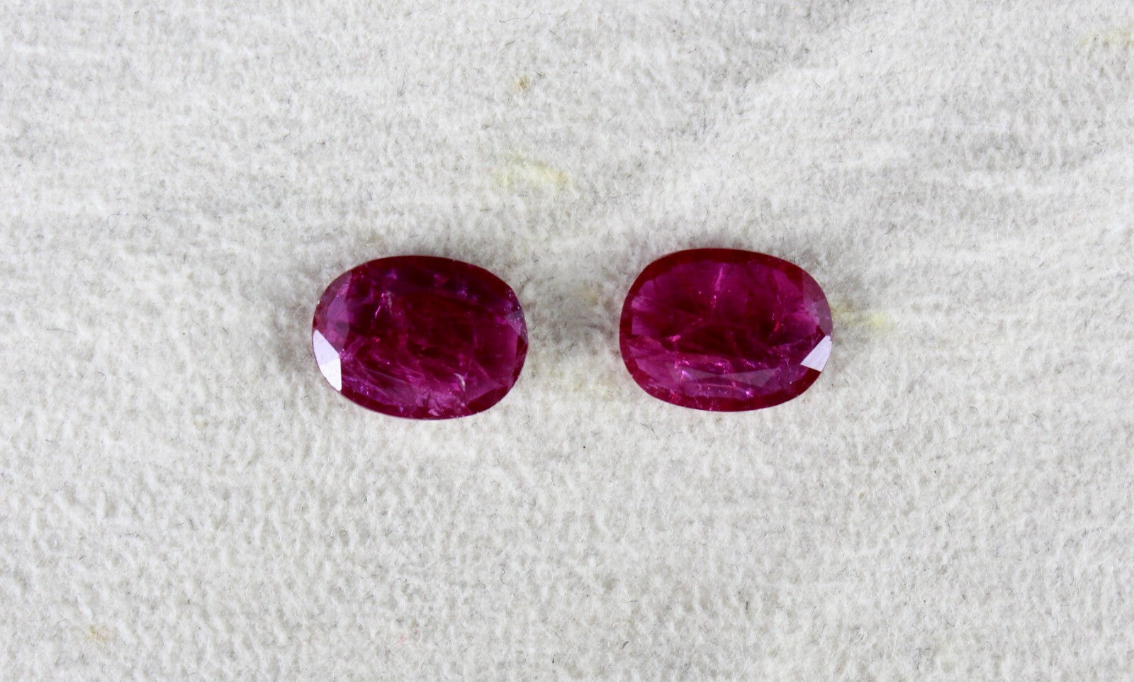 Certified Natural Ruby 4.92 Ct Oval Cut Pair Mozambique Sterling Silver Earring