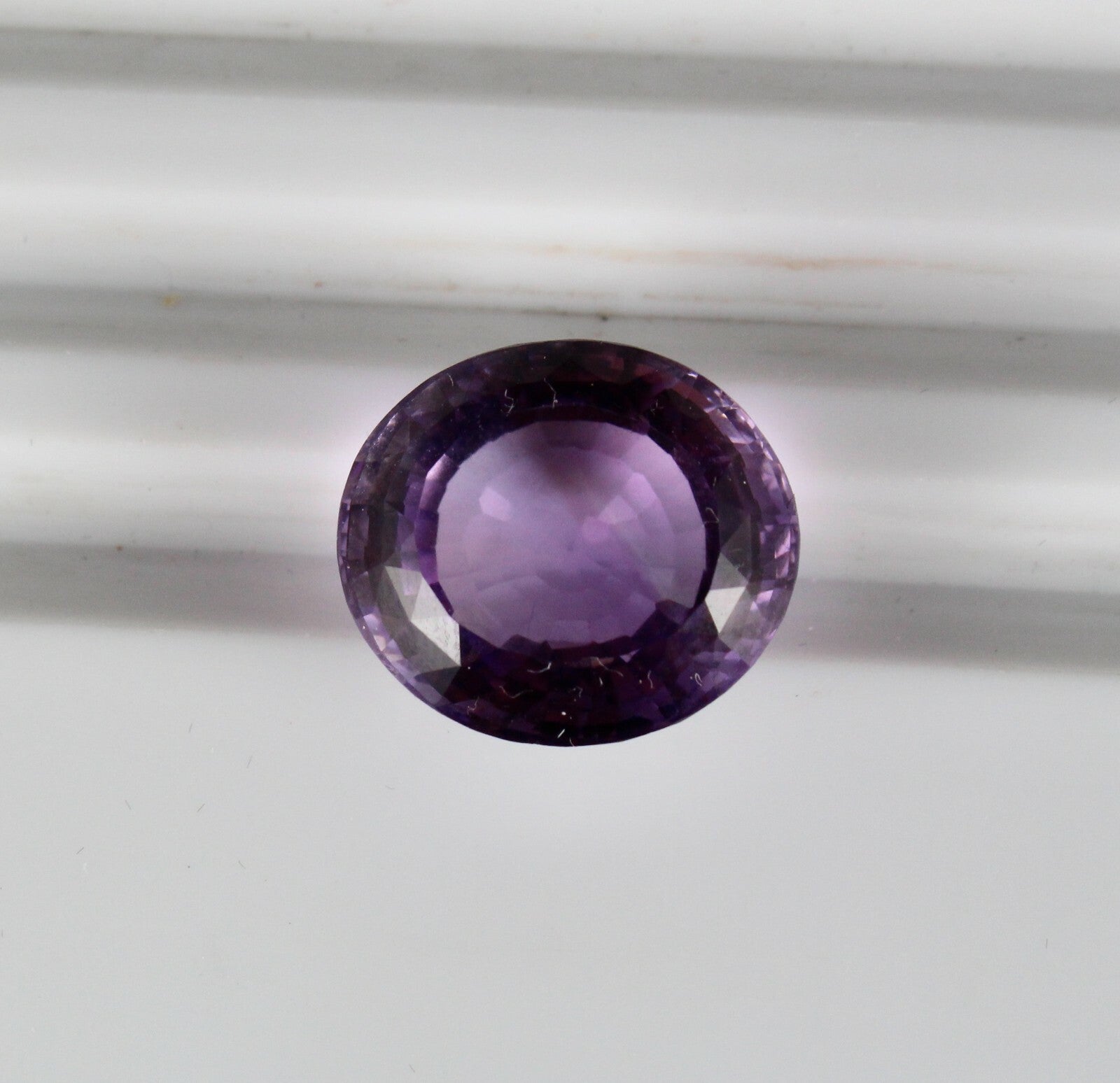 Natural Amethyst Oval Cut 25.65 Ct Gemstone Ring Pendant 20x18 Mm
