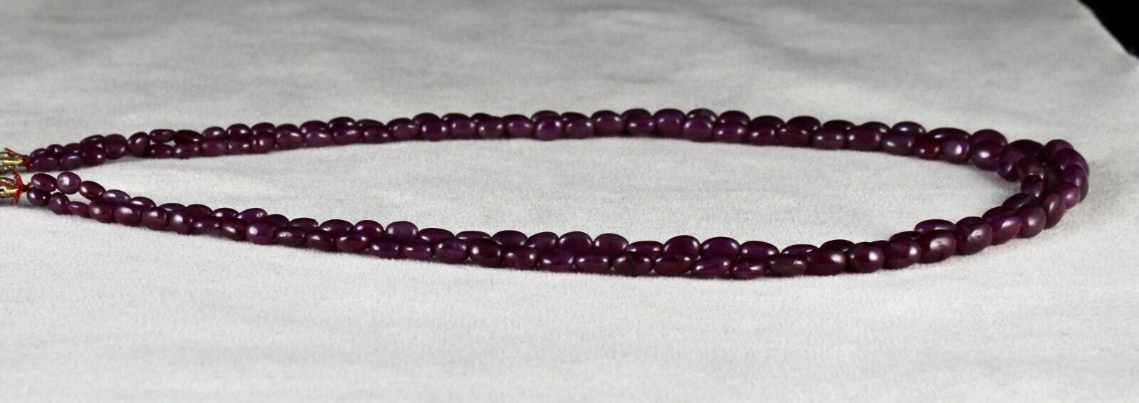 Best Natural Unheated Ruby Beads Long 2 L 212 Ct Red Gemstone Fashion Necklace