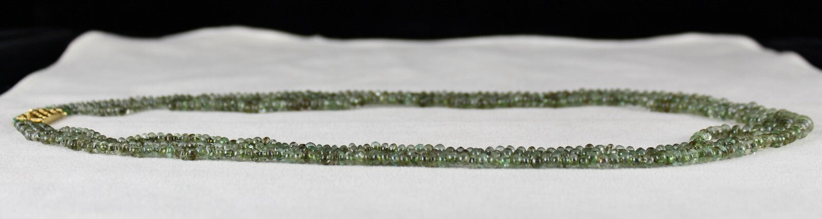 Antique Natural Emerald Beads Necklace 181 Cts Round Gemstone