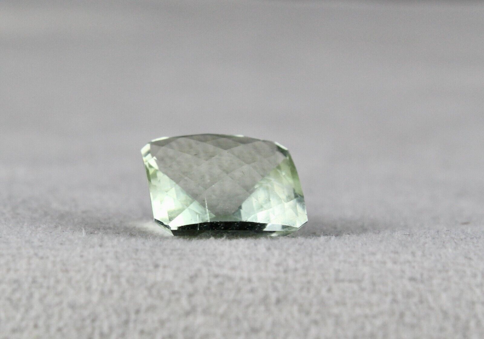 NATURAL GREEN AQUAMARINE CUT OCTAGON 7.29 CTS 13X11 MM GEMSTONE RING PENDANT