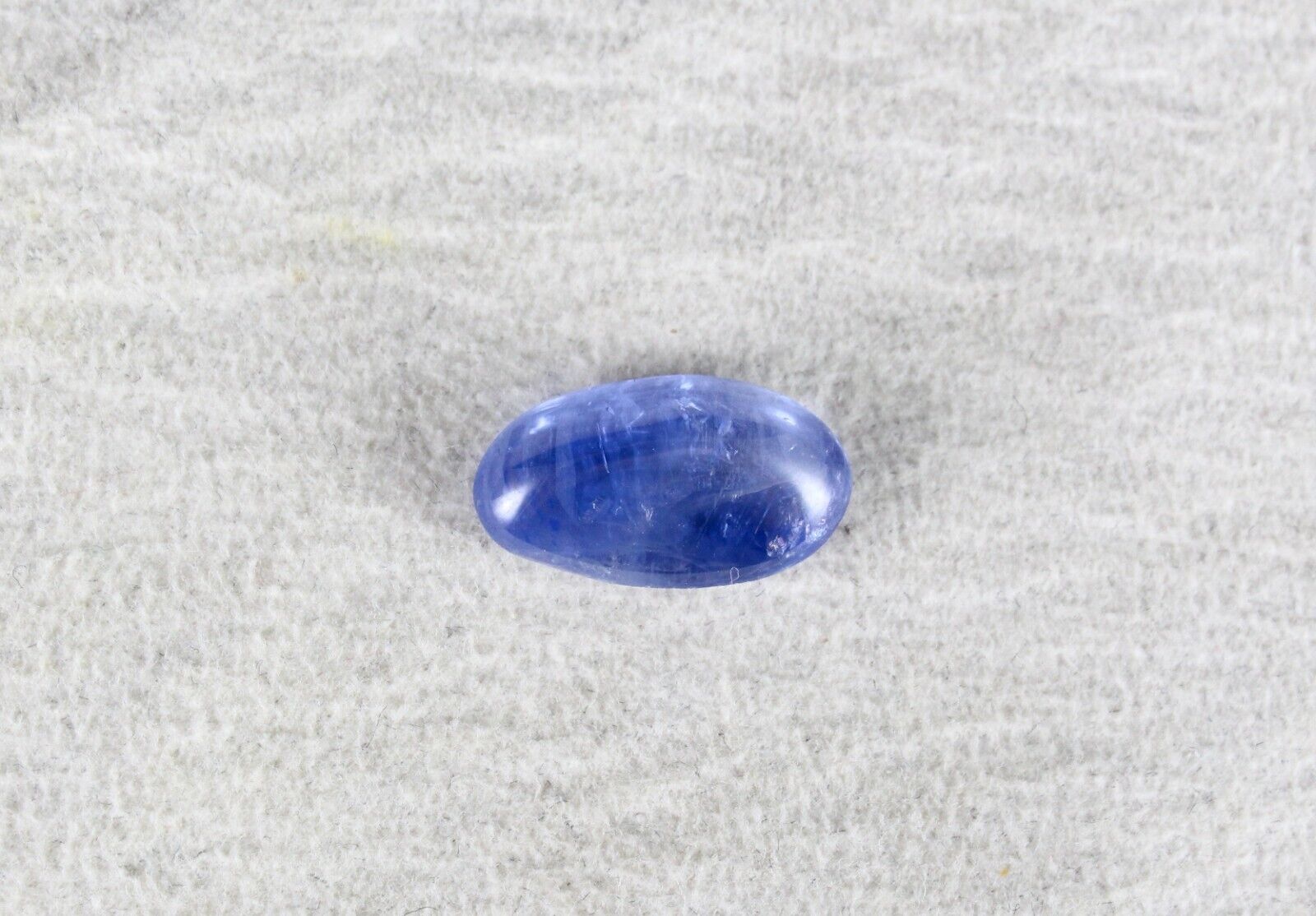 CERTIFIED NATURAL BLUE SAPPHIRE OVAL CABOCHON 6.87 CT GEMSTONE FOR RING PENDANT