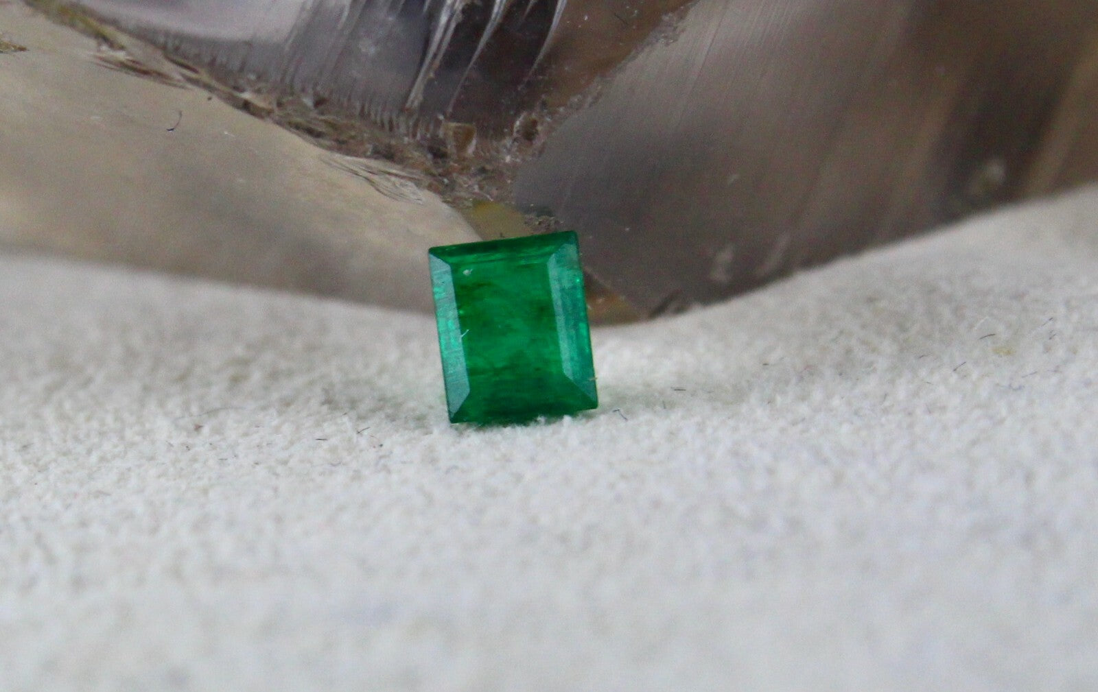 Certified Natural Zambian Emerald Octagon 5x4mm 18pcs 10.20ct Gemstone Designing