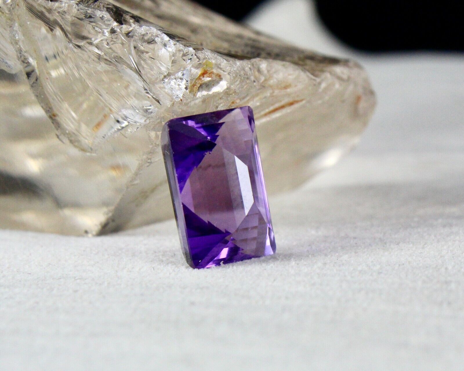 NATURAL AMETHYST FANCY OCTAGON CUT FINEST 19.91 CARATS GEMSTONE FOR RING PENDANT