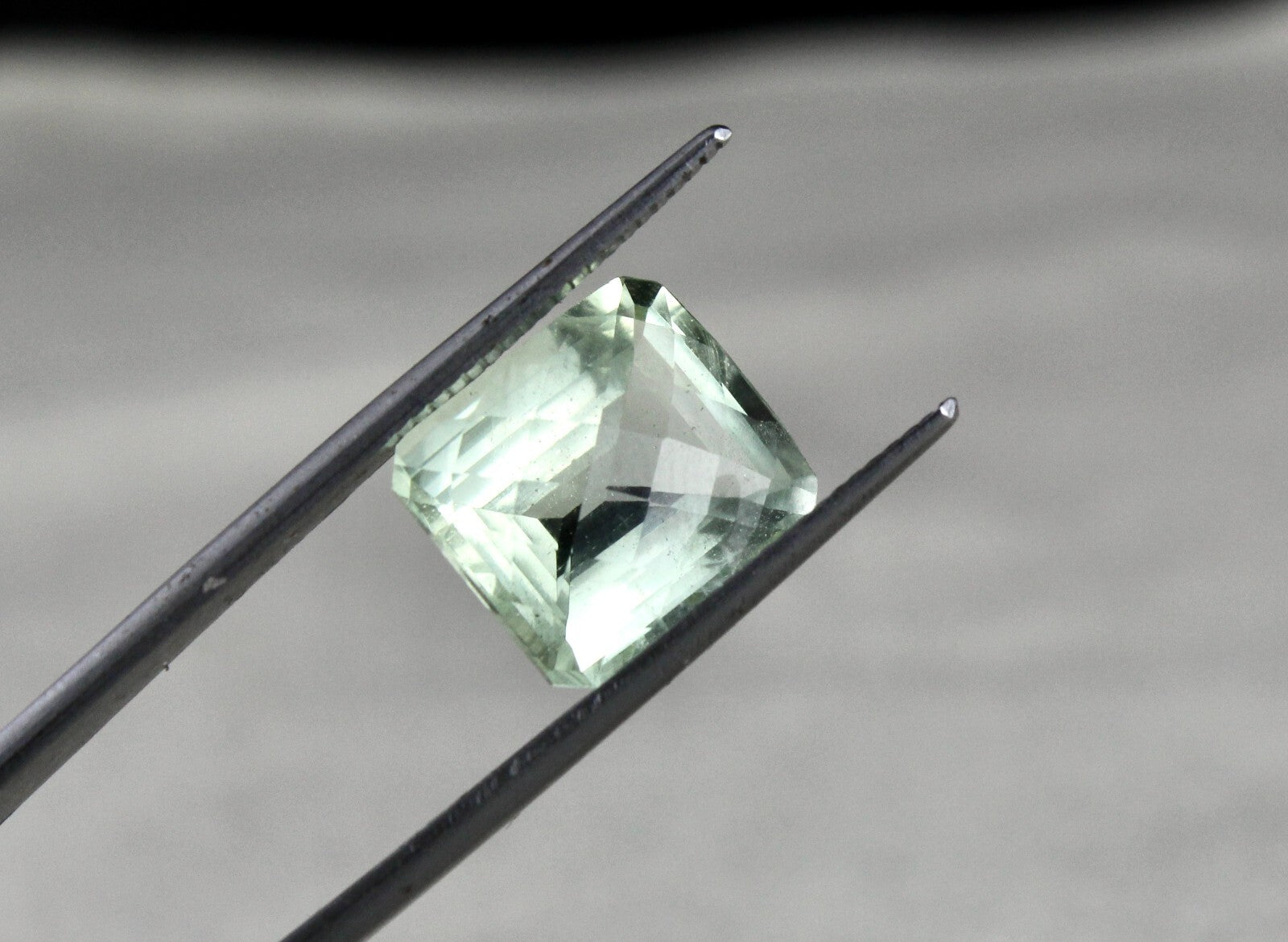 Natural Green Aquamarine 7.29ct Octagon 13x11mm Gemstone Ring Pendant Silver