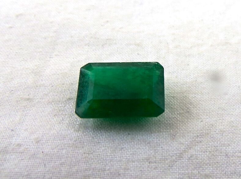 NATURAL EMERALD OCTAGON CUT 12X9 MM 3.71 CARATS GEMSTONE FOR RING PENDANT