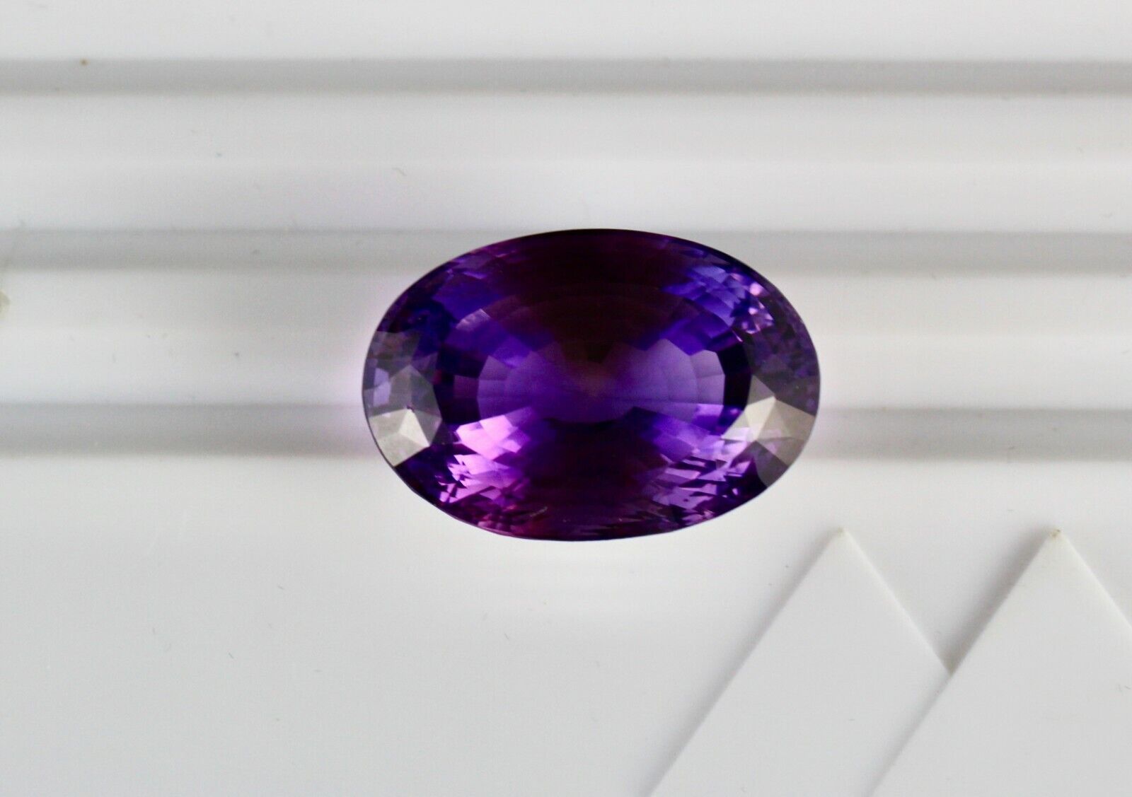 NATURAL PURPLE AMETHYST OVAL CUT 28X19 MM 58.15 CARATS GEMSTONE FOR PENDANT RING