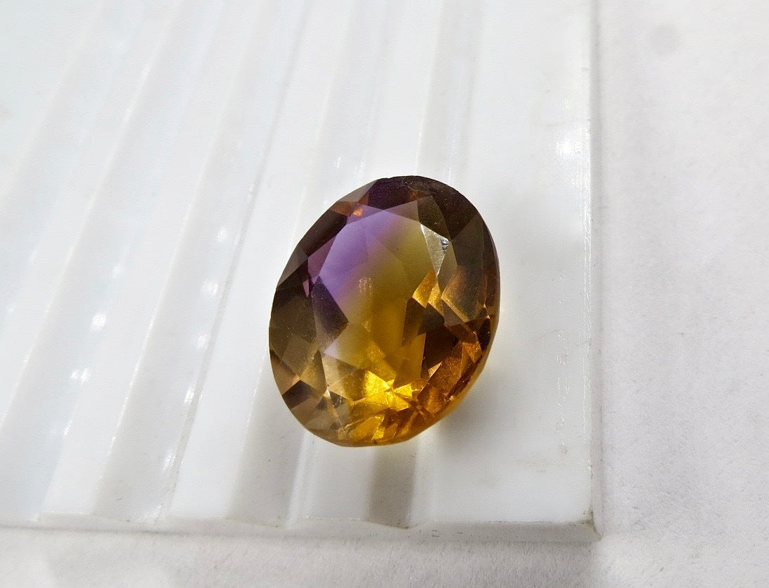 Natural Ametrine Oval Cut 21x17mm 24.23ct Gemstone For Ring & Pendant