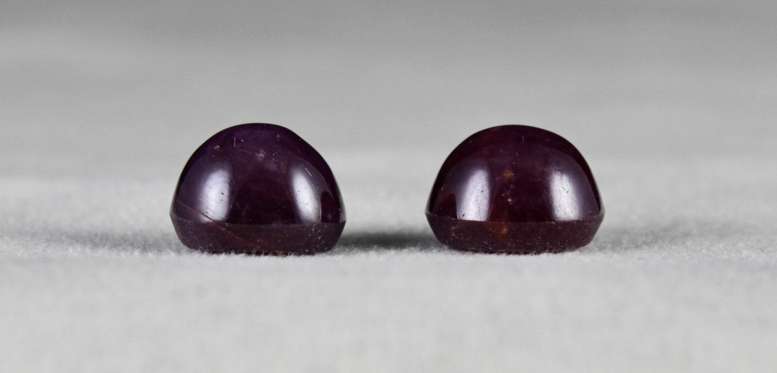 Certified Natural 6 Line Star Ruby 20.83 Ct Round Cabochon Red Gem For Earring