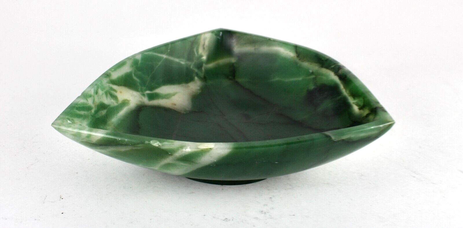 UNIQUE NATURAL MOS AGATE CARVED BOWL 1082 CARATS GEMSTONE FOR HOME DECOR