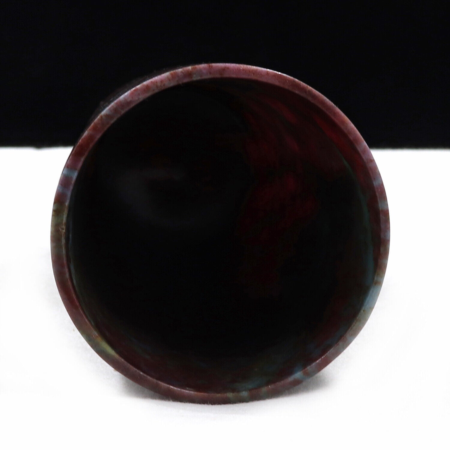 HAND CARVED 1084 CARATS NATURAL RED RUBY CARVED GLASS FOR HOME DECOR