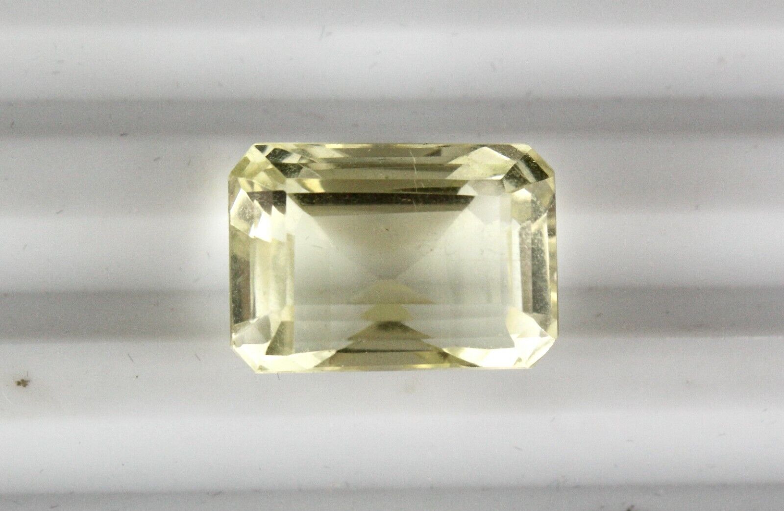 Natural Lemon Quartz Octagon Cut 19 x 13 mm 25.05 Cts Big Gemstone Pendant Ring