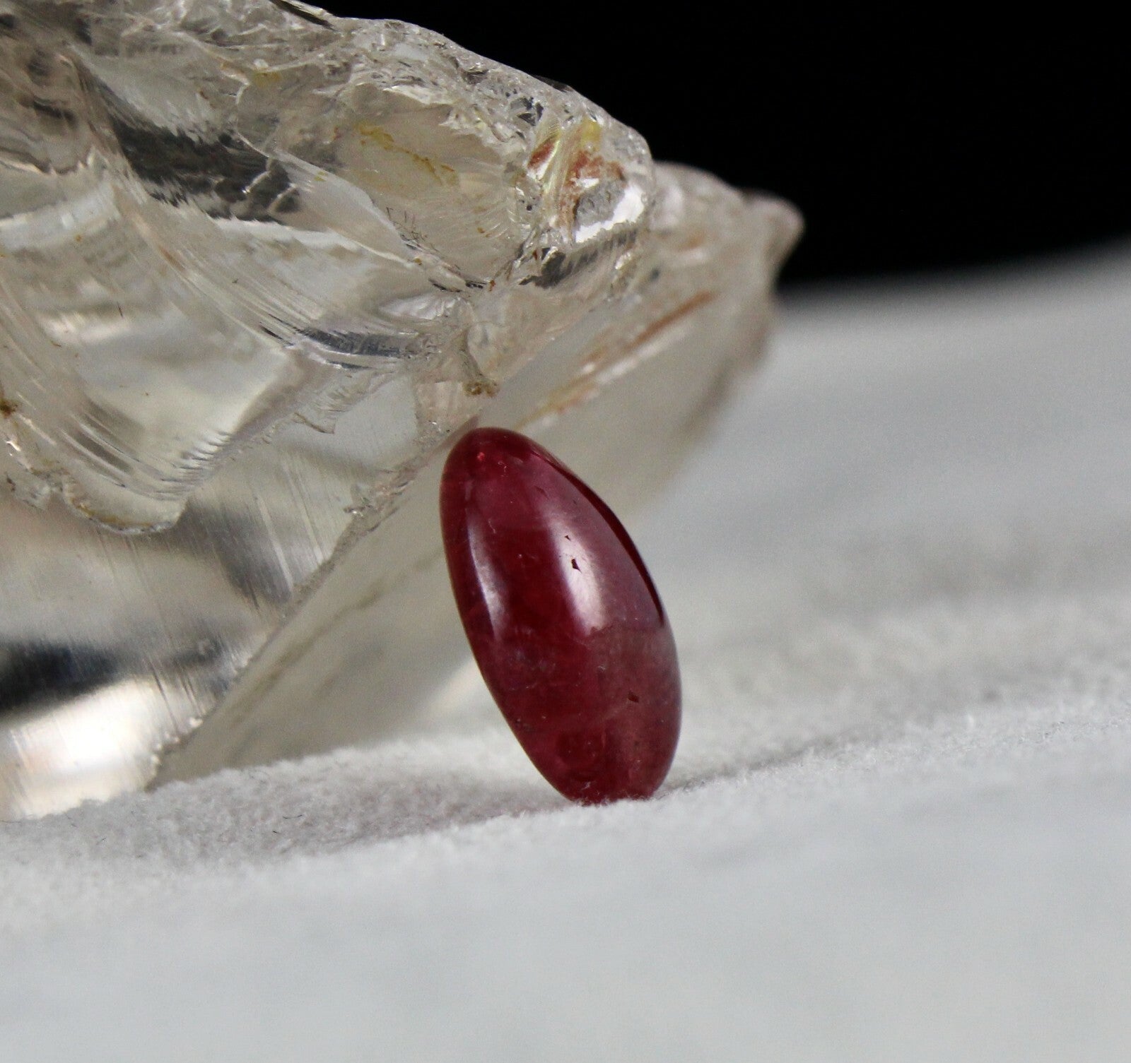 Certified Natural Red Spinel 9.46 Ct Cabochon 14x12mm Oval Gemstone Ring Pendant