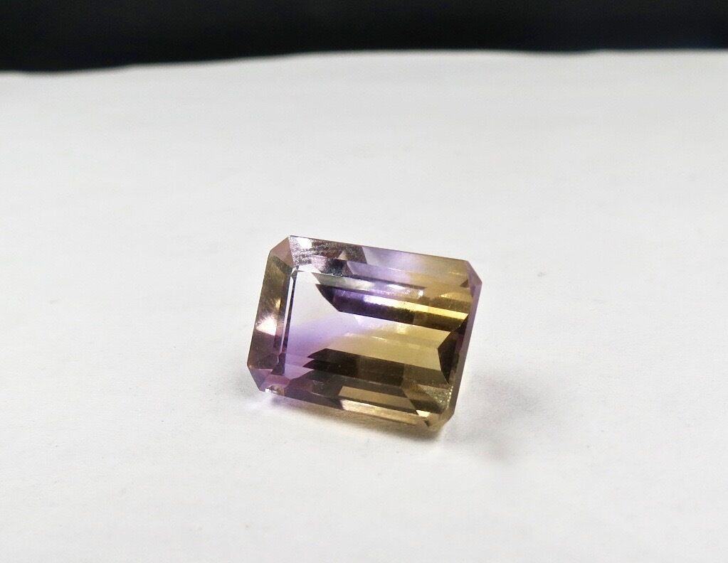 19X10 MM NATURAL AMETRINE CUT OCTAGON 18.91 CTS GEMSTONE FOR RING & PENDANT