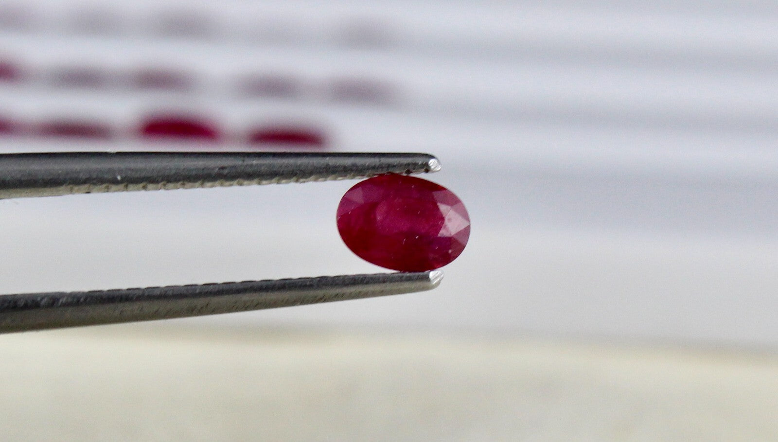 Certified Natural Heated Burma Ruby 46.30 Ct Oval Cut 80 Pc Gemstone Bracelet