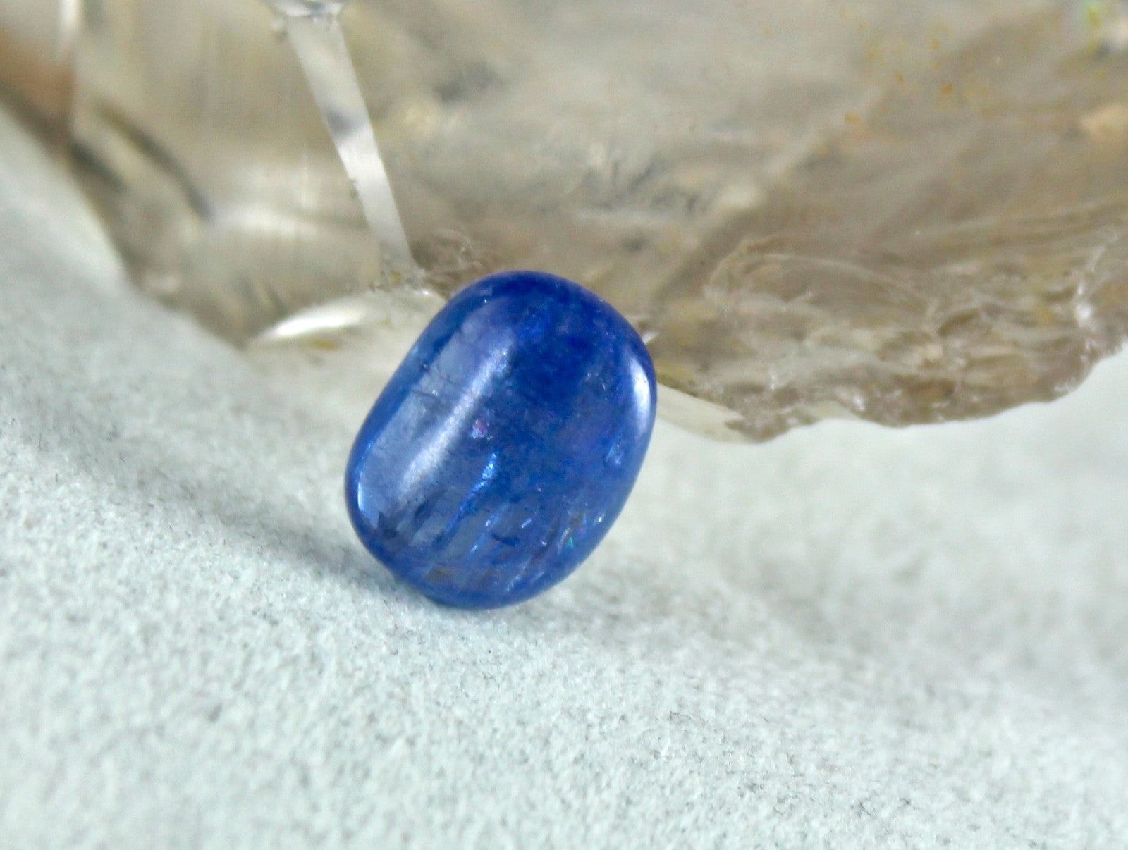 Certified Gtl Natural Blue Sapphire Cabochon Oval 10.15ct Gemstone Ring Pendant