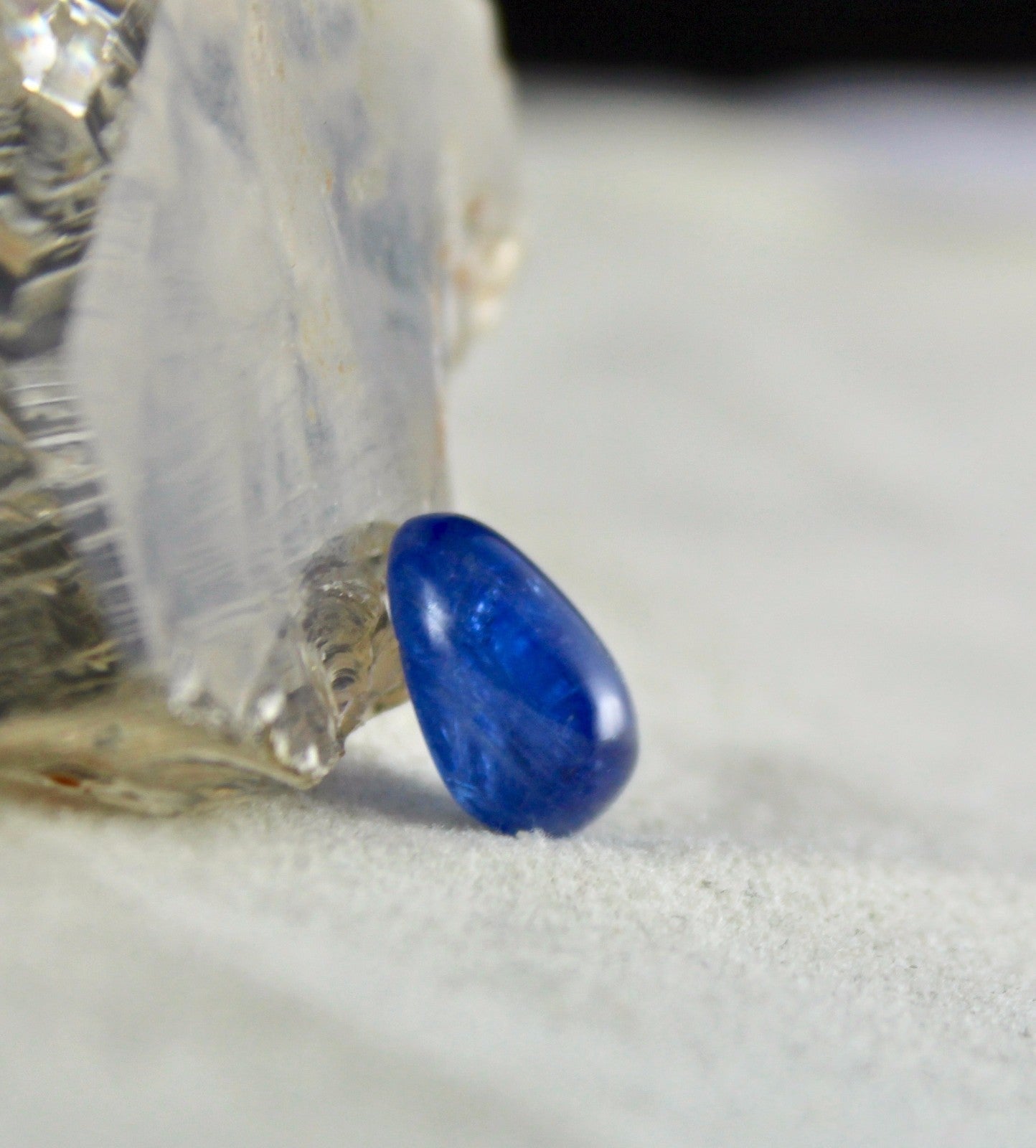 Certified Natural 8.83 Ct Blue Sapphire Oval Cabochon Gemstone For Ring/pendant