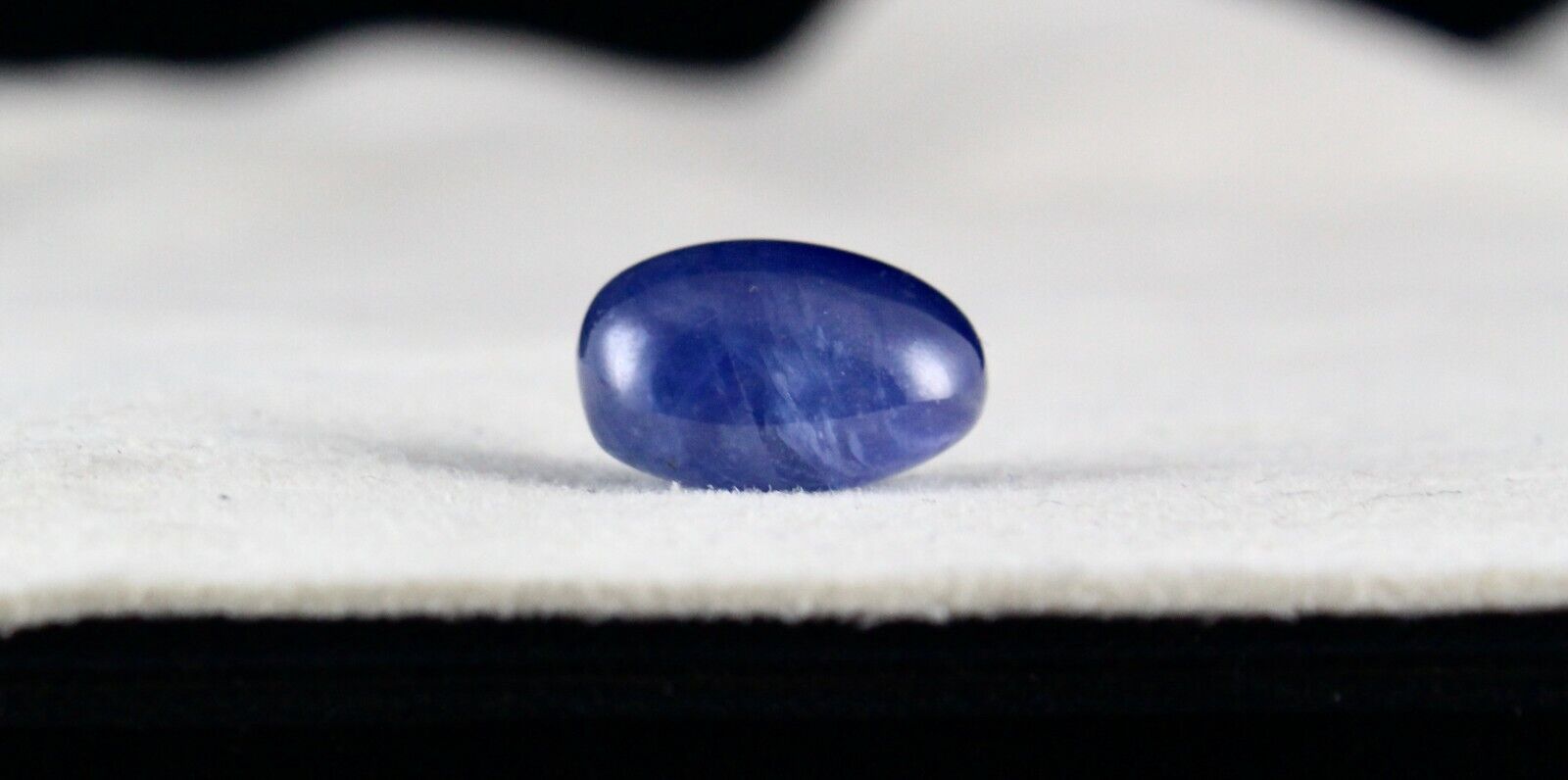 Certified Natural Blue Sapphire Oval Cabochon 15.32 Carats Gemstone Ring Pendant