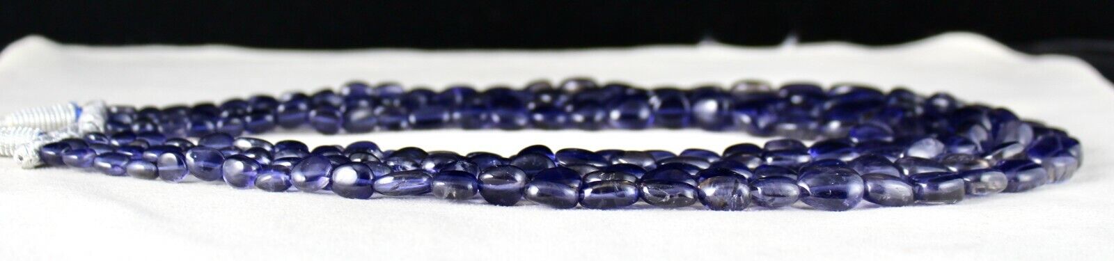 Natural Iolite Cabochon 5 L 846 Ct Finest Blue Gemstone Estate Party Necklace