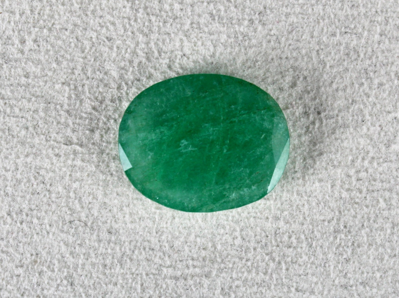 Certified Natural Unheated Emerald Oval Cut 15.30ct Gemstone Ring Pendant