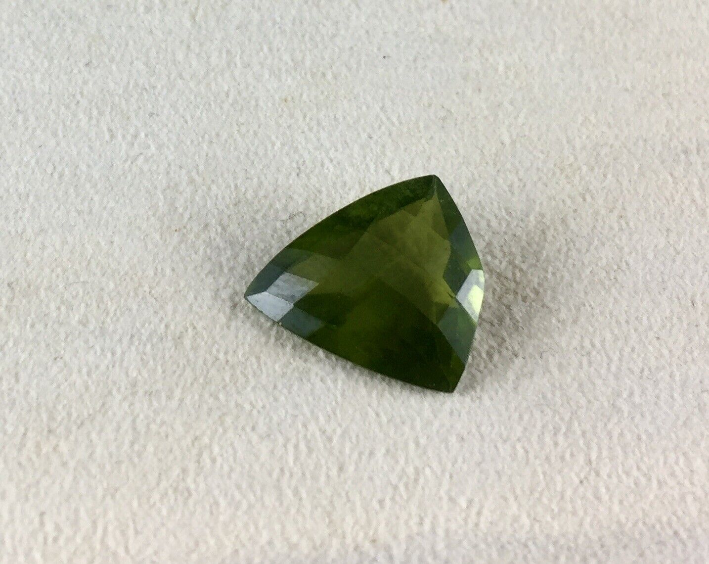 Natural Green Vesuvianite Idocrase Fancy Cut 8.24 Ct Gemstone For Ring Pendant