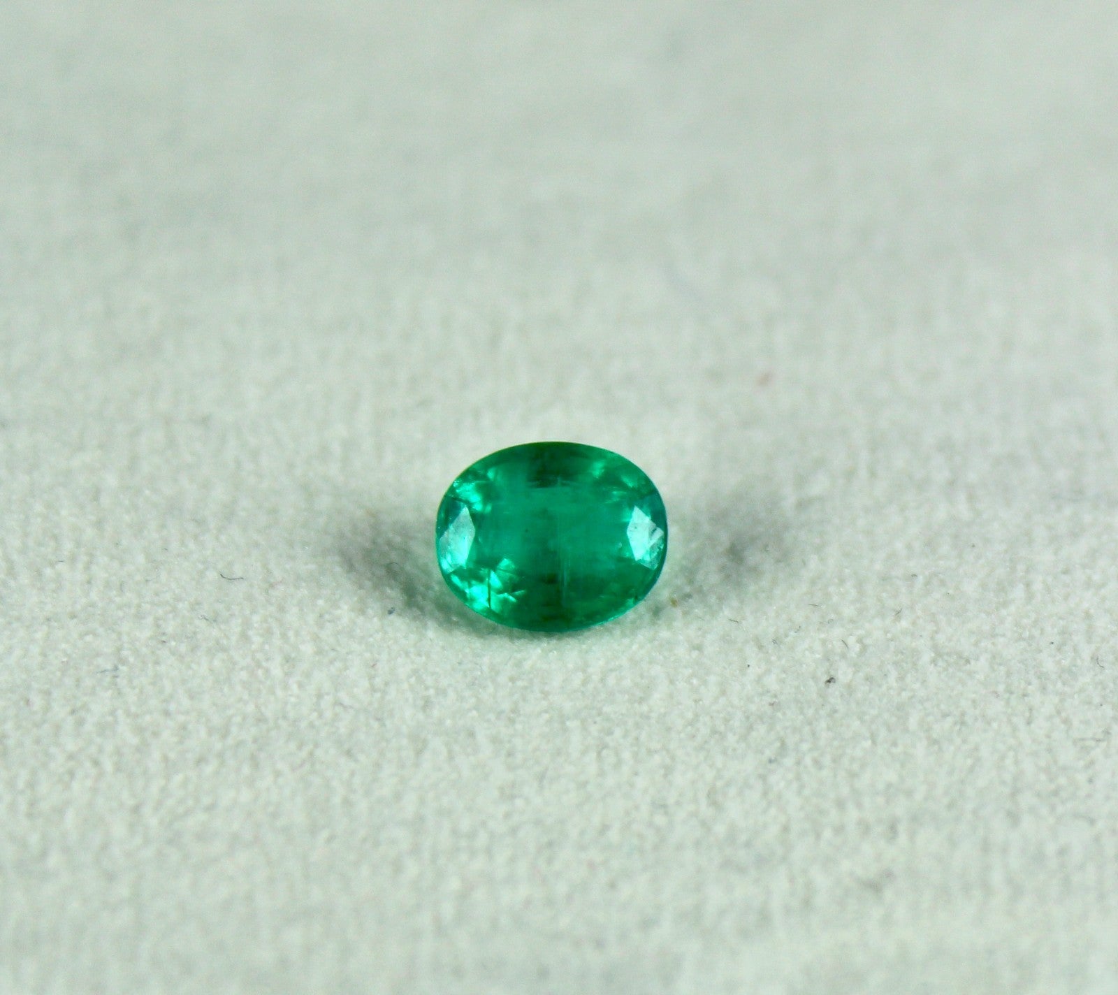 Certified Natural Zambian Emerald 1.14 Ct Oval Cut Gemstone Ring Pendant