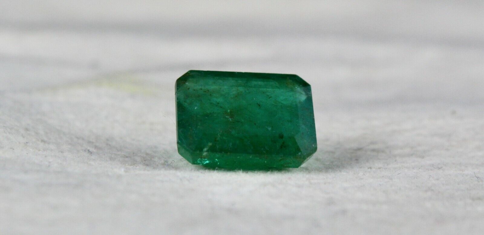 Certified Natural Emerald Octagon Cut 13X10mm 7.24 Carats Gemstone Ring Pendant